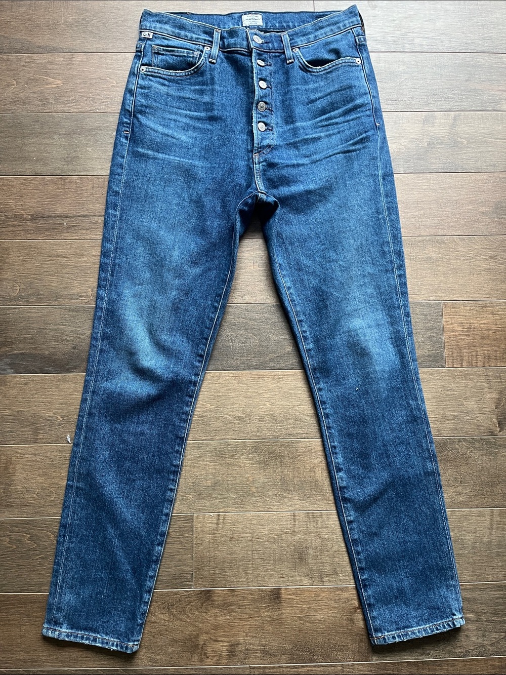Citizens Of Humanity Olivia High-Rise Slim Premium Denim Jeans - Picture 2 of 11
